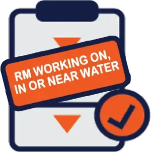 RM Working On, In or Near Water PROCEDURES